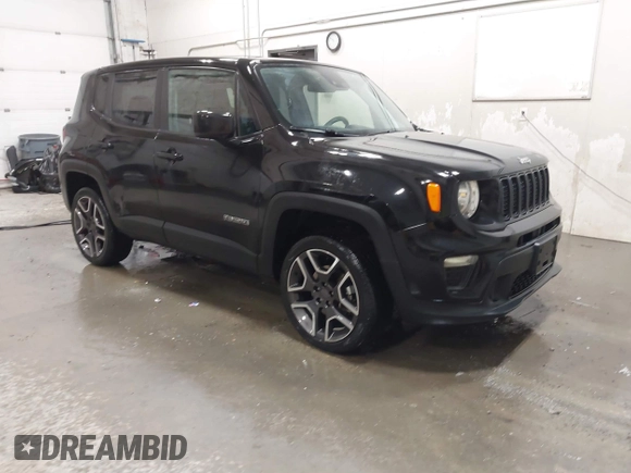 2021 Jeep Renegade Upland with VIN ZACNJDAB4MPN34884, listed as a IAAI auction lot 41764826 with 64,355 mi miles and . Bid and sale history available at DreamBid. Image 1.