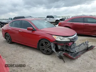2016 Honda Accord Sport with VIN 1HGCR2F58GA187950, listed as a Copart auction lot 55161315 with 115,860 mi miles and Salvage title. Bid and sale history available at DreamBid. Image 4.