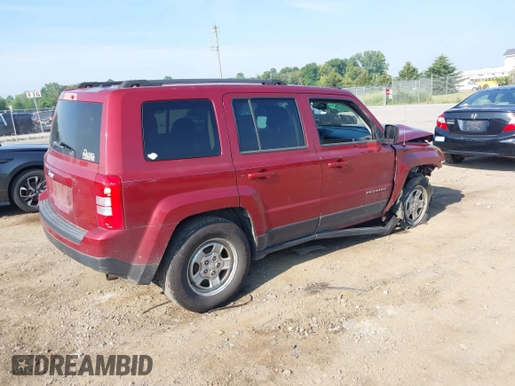 2014 Jeep Patriot Sport with VIN 1C4NJPBA8ED691750, listed as a IAAI auction lot 42739360 with 164,870 mi miles and . Bid and sale history available at DreamBid. Image 4.