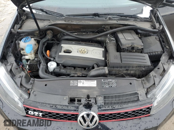 2010 Volkswagen GTI with VIN WVWHV7AJ7AW248460, listed as a Copart auction lot 42579045 with 171,171 mi miles and Salvage Title. Bid and sale history available at carsss.com. Image 11.