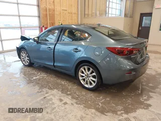 2014 Mazda 3 S Grand Touring with VIN JM1BM1W31E1182703, listed as a IAAI auction lot 41470742 with 123,956 mi miles and . Bid and sale history available at DreamBid. Image 3.