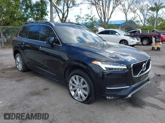2017 Volvo XC90 Momentum with VIN YV4A22PK7H1110760, listed as a IAAI auction lot 41528500 with 97,610 mi miles. Bid and sale history available at carsss.com. Image 1.