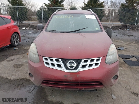 2015 Nissan Rogue Select S with VIN JN8AS5MV0FW750168, listed as a IAAI auction lot 41681327 with 97,084 mi miles. Bid and sale history available at carsss.com. Image 12.