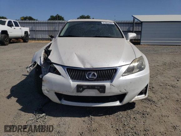 2012 Lexus IS 250 with VIN JTHBF5C24C5169462, listed as a Copart auction lot 61063465 with 147,827 mi miles and Salvage title. Bid and sale history available at DreamBid. Image 5.