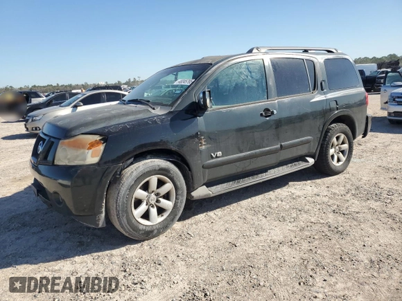 2009 Nissan Armada SE z VIN 5N1BA08D09N607461, wystawiony jako Copart lot #48245795 z przebiegiem 247 466 mil mil oraz Szkoda całkowita • Salvage title. Historia ofert i sprzedaży dostępna na DreamBid. Obrazek 1.