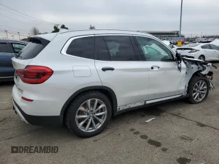 2018 BMW X3 xDrive30i with VIN 5UXTR9C54JLD72876, listed as a Copart auction lot 49779115 with 86,105 mi miles and Salvage Title. Bid and sale history available at DreamBid. Image 3.