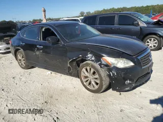 2012 Infiniti M37 with VIN JN1BY1AR3CM393352, listed as a Copart auction lot 76576554 with 228,800 mi miles and Salvage Title. Bid and sale history available at carsss.com. Image 4.
