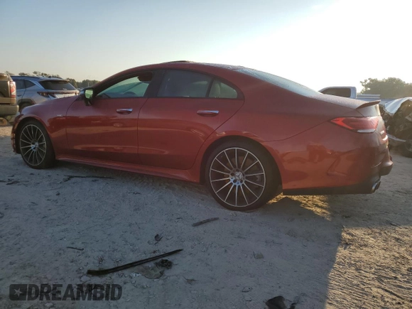 2020 Mercedes-Benz CLS with VIN WDD2J6BB7LA050826, listed as a Copart auction lot 71493064 with 0 mi miles and Non Repairable. Bid and sale history available at carsss.com. Image 2.