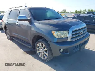 2008 Toyota Sequoia Ltd with VIN 5TDZY68A38S000485, listed as a IAAI auction lot 42014599 with 200,239 mi miles. Bid and sale history available at carsss.com. Image 1.