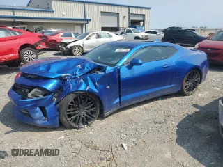 2018 Chevrolet Camaro 2LT with VIN 1G1FD1RS6J0121229, listed as a Copart auction lot 69922754 with 0 mi miles and Salvage Title. Bid and sale history available at carsss.com. Image 1.