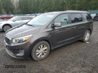 2016 Kia Sedona LX with VIN KNDMB5C16G6089786, listed as a Copart auction lot 44211155 with 128,910 mi miles and Clean Title. Bid and sale history available at carsss.com. Image 1.