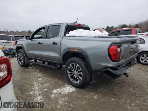 2024 GMC Canyon 4WD Denali with VIN 1GTP6FEK9R1152215, listed as a Copart auction lot 45130975 with 6,736 mi miles and Salvage Title. Bid and sale history available at carsss.com. Image 2.