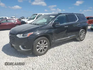 2019 Chevrolet Traverse Premier with VIN 1GNEVKKW6KJ114352, listed as a Copart auction lot 72012494 with 62,684 mi miles and Salvage Title. Bid and sale history available at carsss.com. Image 1.