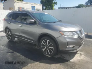 2019 Nissan Rogue SL with VIN 5N1AT2MT7KC804367, listed as a Copart auction lot 48128595 with 78,290 mi miles and Clean Title. Bid and sale history available at DreamBid. Image 4.