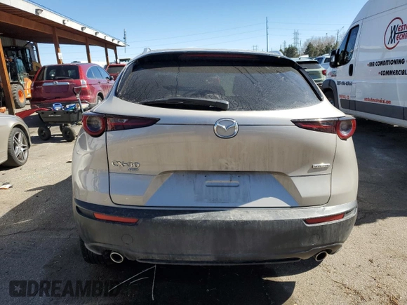 2023 Mazda CX-30 S Select with VIN 3MVDMBBM8PM571503, listed as a Copart auction lot 46948105 with 12,260 mi miles and Salvage Title. Bid and sale history available at DreamBid. Image 6.