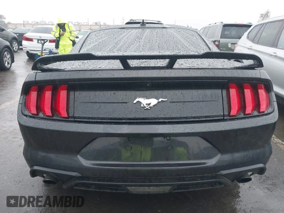 2023 Ford Mustang EcoBoost with VIN 1FA6P8TH8P5111792, listed as a IAAI auction lot 41565345 with 42,906 mi miles. Bid and sale history available at carsss.com. Image 17.