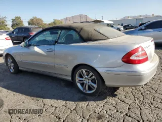 2005 Mercedes-Benz CLK-Class 3.2L with VIN WDBTK65J75F122191, listed as a Copart auction lot 77580334 with 51,439 mi miles and Salvage Title. Bid and sale history available at carsss.com. Image 2.