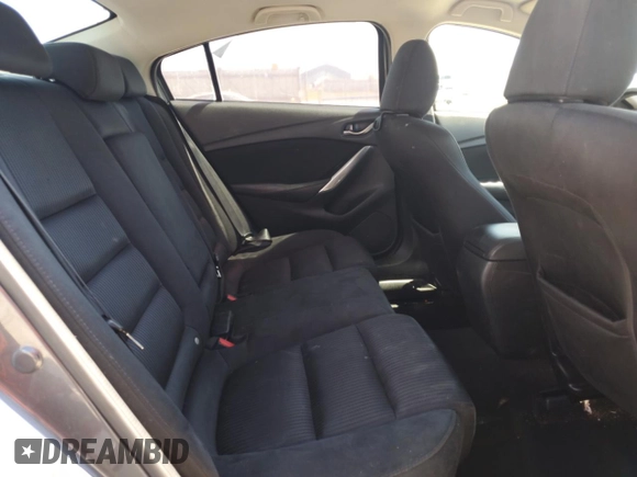 2015 Mazda 6 i Sport with VIN JM1GJ1U62F1167852, listed as a Copart auction lot 52406185 with 130,080 mi miles and Salvage Title. Bid and sale history available at DreamBid. Image 10.