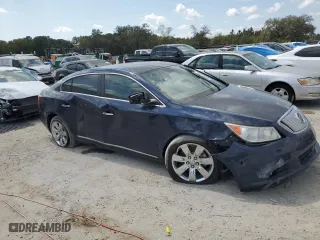 2011 Buick LaCrosse CXS with VIN 1G4GE5EDXBF218824, listed as a Copart auction lot 49035205 with 0 mi miles and Salvage Title. Bid and sale history available at carsss.com. Image 4.