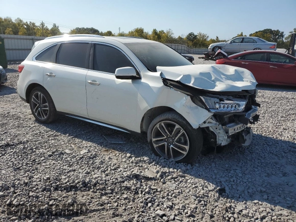 2017 Acura MDX Advance z VIN 5FRYD4H95HB020113, wystawiony jako Copart lot #75801514 z przebiegiem 106 785 mil mil oraz Szkoda całkowita • Salvage title. Historia ofert i sprzedaży dostępna na DreamBid. Obrazek 4.