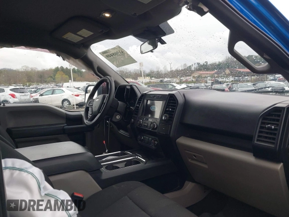 2020 Ford F-150 XL with VIN 1FTEW1E55LFC29385, listed as a IAAI auction lot 41908449 with 55,211 mi miles. Bid and sale history available at carsss.com. Image 5.