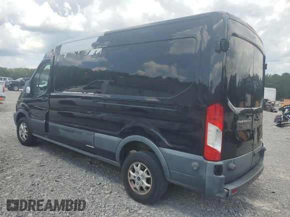 2015 Ford Transit Cargo with VIN 1FTYR2CM6FKA69923, listed as a Copart auction lot 61405695 with 185,372 mi miles and Clean title. Bid and sale history available at DreamBid. Image 2.
