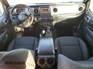 2021 Jeep Wrangler Unlimited Willys z VIN 1C4HJXDM6MW731668, wystawiony jako Copart lot #86406244 z przebiegiem 73 414 mil mil oraz Szkoda całkowita • Salvage title. Historia ofert i sprzedaży dostępna na DreamBid. Obrazek 8.