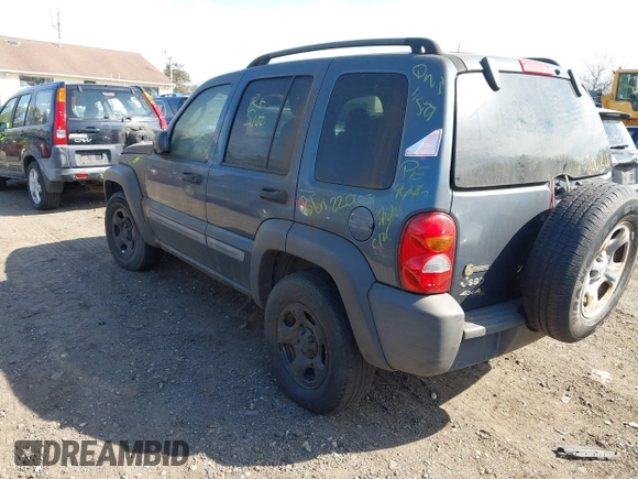 2002 Jeep Liberty Sport with VIN 1J4GL48KX2W319774, listed as a IAAI auction lot 41907101 with Not Provided miles. Bid and sale history available at carsss.com. Image 3.