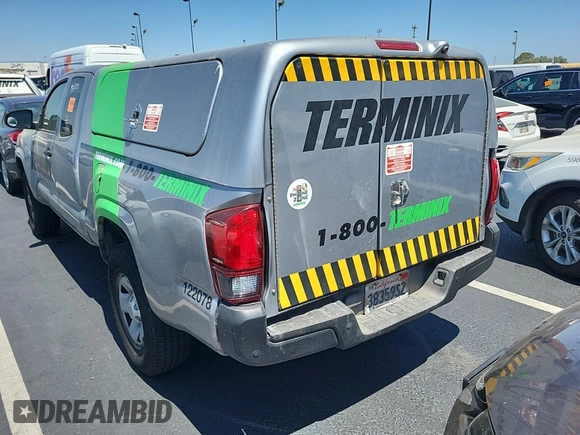 2019 Toyota Tacoma SR with VIN 5TFRX5GN1KX143485, listed as a IAAI auction lot 42763045 with 90,847 mi miles and . Bid and sale history available at DreamBid. Image 53.