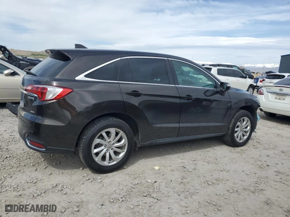 2017 Acura RDX w/Technology Pkg with VIN 5J8TB4H55HL012607, listed as a Copart auction lot 51821615 with 100,780 mi miles and Salvage Title. Bid and sale history available at carsss.com. Image 3.