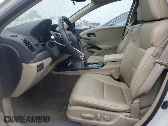 2017 Acura RDX with VIN 5J8TB3H38HL007166, listed as a Copart auction lot 51039055 with 109,250 mi miles and Salvage Title. Bid and sale history available at carsss.com. Image 7.