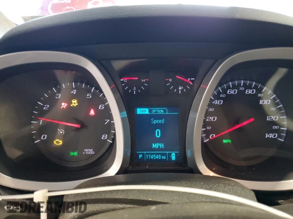 2015 Chevrolet Equinox LT with VIN 2GNFLCE38F6208592, listed as a Copart auction lot 51859285 with 174,548 mi miles and Clean Title. Bid and sale history available at carsss.com. Image 9.
