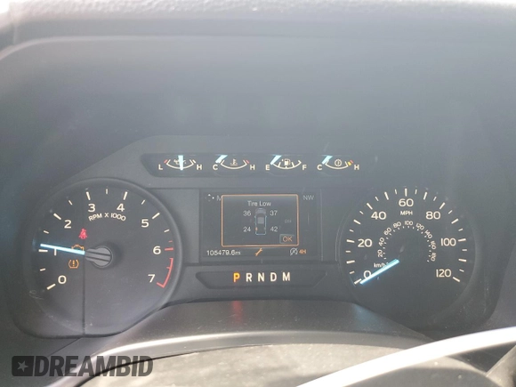 2019 Ford F-150 XL with VIN 1FTEW1E40KKD45039, listed as a Copart auction lot 62417335 with 105,479 mi miles and Clean title. Bid and sale history available at DreamBid. Image 9.