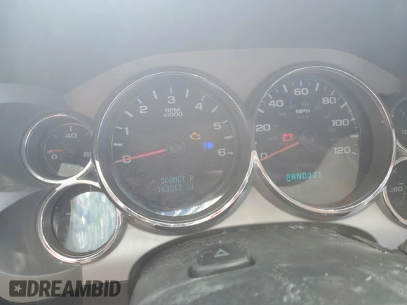 2007 Chevrolet Silverado 1500 1LT with VIN 2GCEK19J371608191, listed as a Copart auction lot 45173345 with 163,017 mi miles and Salvage Title. Bid and sale history available at DreamBid. Image 9.