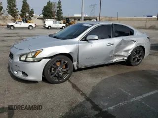 2013 Nissan Maxima SV with VIN 1N4AA5AP9DC808349, listed as a Copart auction lot 60731485 with 202,716 mi miles and Salvage title. Bid and sale history available at DreamBid. Image 1.