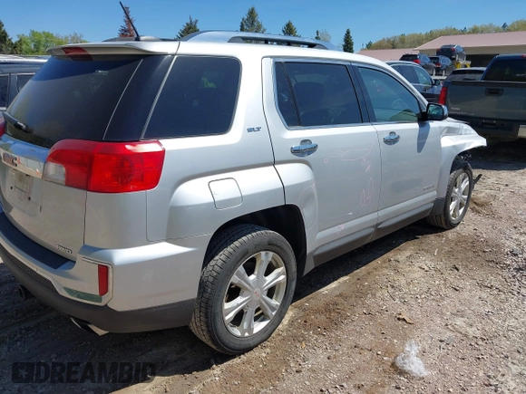 2017 GMC Terrain SLT z VIN 2GKFLUE31H6260426, wystawiony jako IAAI lot #42233364 z przebiegiem 133 711 mil mil oraz . Historia ofert i sprzedaży dostępna na DreamBid. Obrazek 4.