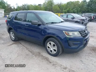 2016 Ford Police Interceptor Utility z VIN 1FM5K8AT5GGC07732, wystawiony jako IAAI lot #42283906 z przebiegiem 214 110 mil mil oraz . Historia ofert i sprzedaży dostępna na DreamBid. Obrazek 1.