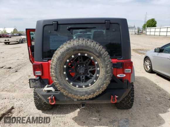 2012 Jeep Wrangler Sport с VIN 1C4AJWAG6CL101529, выставлен на аукционе Copart как лот 56457465 с пробегом Не указан миль и Чистый • Clean title. История ставок и продаж доступна на DreamBid. Изображение 6.