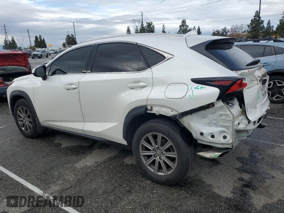 2017 Lexus NX with VIN JTJYARBZ6H2061463, listed as a Copart auction lot 48056615 with 147,648 mi miles and Salvage Title. Bid and sale history available at carsss.com. Image 2.