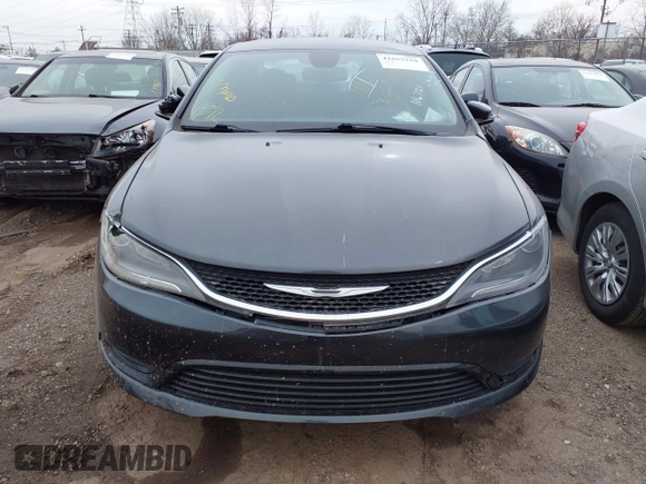 2017 Chrysler 200 Touring with VIN 1C3CCCFB5HN508644, listed as a IAAI auction lot 41653210 with 116,787 mi miles. Bid and sale history available at carsss.com. Image 13.