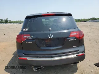 2011 Acura MDX with VIN 2HNYD2H29BH549312, listed as a Copart auction lot 59328825 with Not provided miles and Salvage title. Bid and sale history available at DreamBid. Image 6.