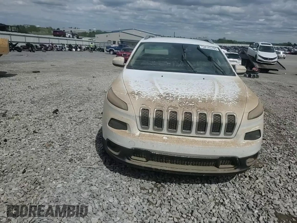 2015 Jeep Cherokee Latitude with VIN 1C4PJLCB9FW506880, listed as a Copart auction lot 54125765 with Not Provided miles and Salvage Title. Bid and sale history available at DreamBid. Image 14.