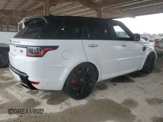 2022 Land Rover Range Rover Sport HST with VIN SALWS2RUXNA234887, listed as a Copart auction lot 43360355 with 0 mi miles and Non Repairable. Bid and sale history available at carsss.com. Image 3.