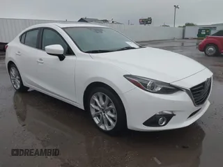 2015 Mazda 3 S Grand Touring with VIN JM1BM1W39F1223984, listed as a IAAI auction lot 42189313 with Not provided miles and . Bid and sale history available at DreamBid. Image 1.