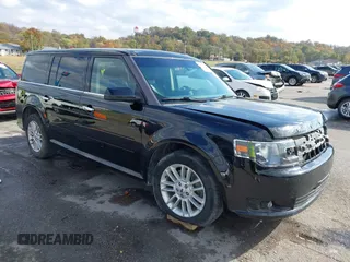 2018 Ford Flex SEL z VIN 2FMGK5C8XJBA11204, wystawiony jako IAAI lot #40689404 z przebiegiem 134 411 mil mil oraz . Historia ofert i sprzedaży dostępna na DreamBid. Obrazek 1.