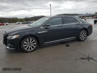 2017 Lincoln Continental Premiere with VIN 1LN6L9PK0H5609211, listed as a Copart auction lot 48737375 with 209,826 mi miles and Salvage Title. Bid and sale history available at carsss.com. Image 1.