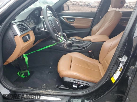 2017 BMW 3 Series 330i with VIN WBA8B9G32HNU52206, listed as a Copart auction lot 45196645 with 96,348 mi miles and Clean Title. Bid and sale history available at DreamBid. Image 7.