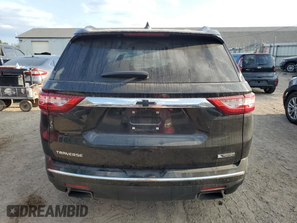 2018 Chevrolet Traverse Premier with VIN 1GNERKKW7JJ126397, listed as a Copart auction lot 69941804 with 50,119 mi miles and Clean Title. Bid and sale history available at carsss.com. Image 6.