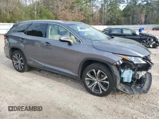 2018 Lexus RX 450hL Premium with VIN JTJDGKCA7J2000853, listed as a Copart auction lot 51088185 with 65,645 mi miles and Salvage title. Bid and sale history available at DreamBid. Image 4.