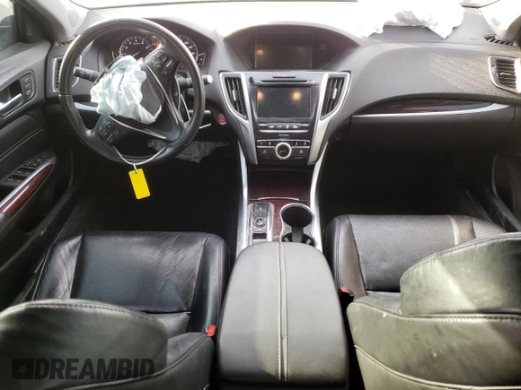 2016 Acura TLX V6 Tech with VIN 19UUB2F57GA001632, listed as a Copart auction lot 49934375 with 131,446 mi miles and Salvage Title. Bid and sale history available at carsss.com. Image 8.